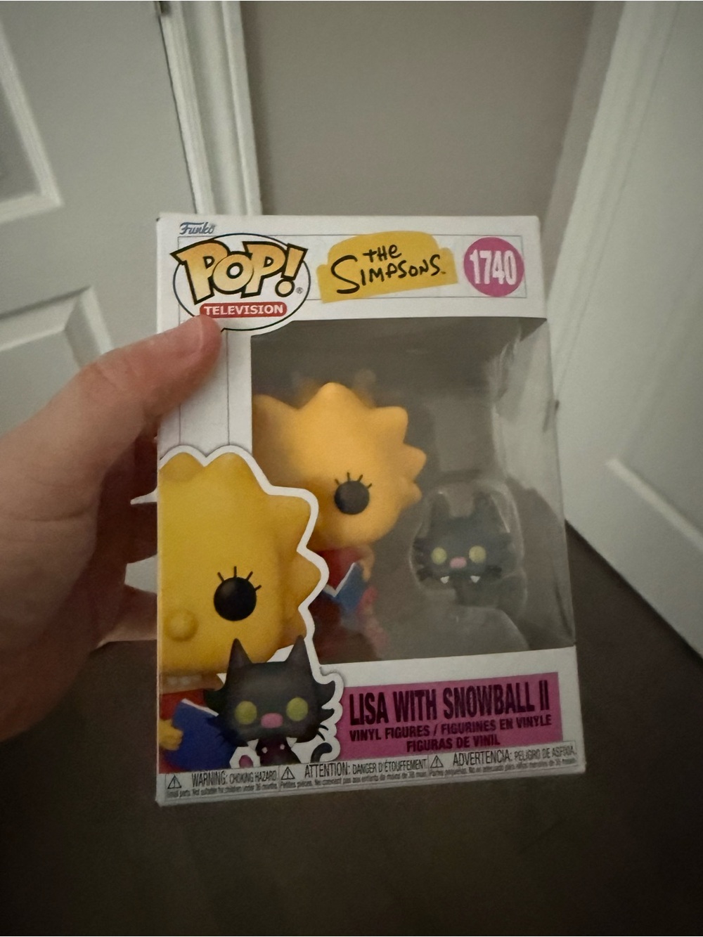 Lisa Simpson and snowball Funko